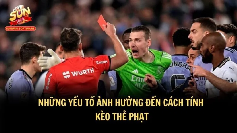cach tinh keo the phat 2 Phân tích các yếu tố tác động đến kèo thẻ