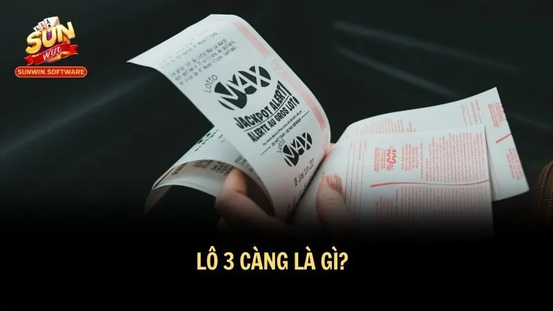 lo 3 cang 1 Lô 3 càng rất phổ biến trong lô đề