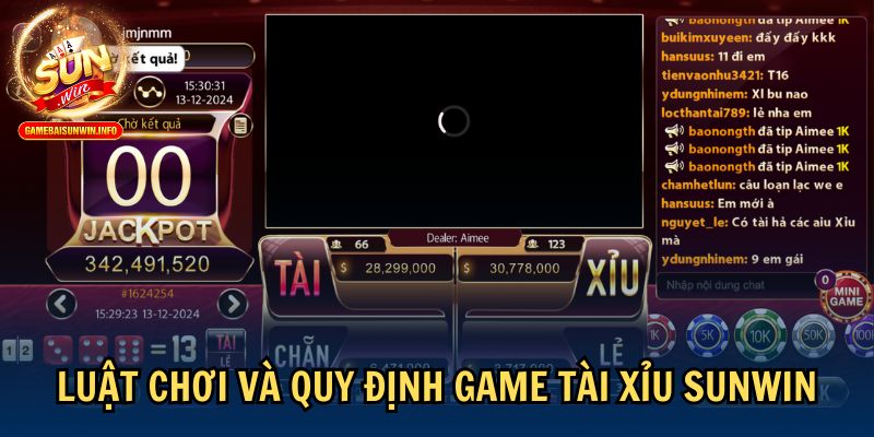 Luật chơi và quy định game tài xỉu Sunwin